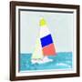 Fast Sail-null-Framed Art Print