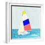 Fast Sail-null-Framed Art Print