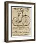 Faster and Easier Than Any Bicycle Ever Made-null-Framed Photographic Print