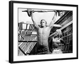 Faster, Pussycat! Kill! Kill!, Dennis Busch, Lori Williams, 1965-null-Framed Photo