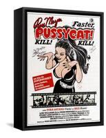 Faster, Pussycat! Kill! Kill!, French Poster Art, 1965-null-Framed Stretched Canvas