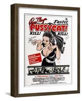 Faster, Pussycat! Kill! Kill!, French Poster Art, 1965-null-Framed Art Print