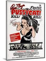 Faster, Pussycat! Kill! Kill!, French Poster Art, 1965-null-Mounted Art Print