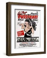 Faster, Pussycat! Kill! Kill!, French Poster Art, 1965-null-Framed Art Print