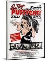 Faster, Pussycat! Kill! Kill!, French Poster Art, 1965-null-Mounted Art Print