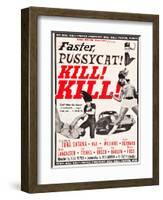 Faster, Pussycat! Kill! Kill!, Paul Trinka, Tura Satana, Lori Williams, Haji, 1965-null-Framed Art Print