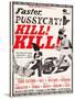 Faster, Pussycat! Kill! Kill!, Paul Trinka, Tura Satana, Lori Williams, Haji, 1965-null-Stretched Canvas