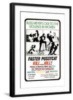 Faster, Pussycat! Kill! Kill!, Tura Satana, 1965-null-Framed Giclee Print