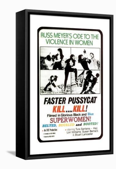 Faster, Pussycat! Kill! Kill!, Tura Satana, 1965-null-Framed Stretched Canvas