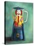 Fastfood Nightmare 2-Leah Saulnier-Stretched Canvas