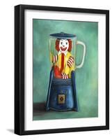 Fastfood Nightmare 2-Leah Saulnier-Framed Giclee Print