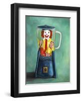 Fastfood Nightmare 2-Leah Saulnier-Framed Premium Giclee Print