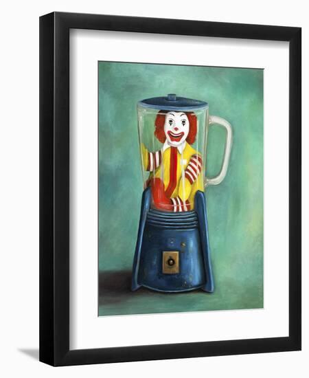 Fastfood Nightmare 2-Leah Saulnier-Framed Premium Giclee Print