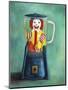 Fastfood Nightmare 2-Leah Saulnier-Mounted Premium Giclee Print