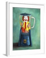 Fastfood Nightmare 2-Leah Saulnier-Framed Giclee Print