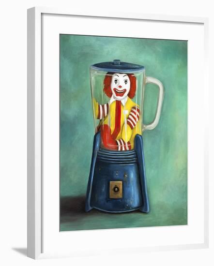 Fastfood Nightmare 2-Leah Saulnier-Framed Giclee Print