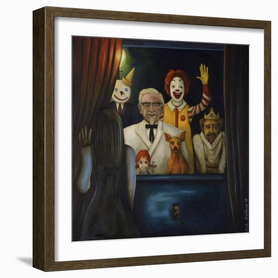 Fastfood Nightmare #4-Leah Saulnier-Framed Giclee Print