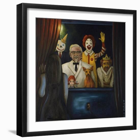 Fastfood Nightmare #4-Leah Saulnier-Framed Giclee Print