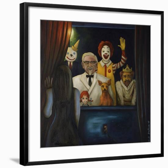 Fastfood Nightmare #4-Leah Saulnier-Framed Giclee Print