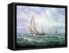 Fastnet Abeam-Richard Willis-Framed Stretched Canvas