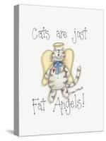 Fat Angels-Debbie McMaster-Stretched Canvas