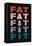 Fat Fat Fat Fat Fit-null-Framed Stretched Canvas