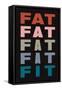 Fat Fat Fat Fat Fit-null-Framed Stretched Canvas