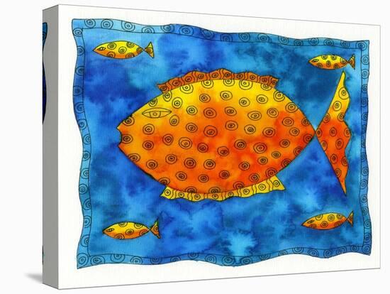 Fat Fish, 2006-Julie Nicholls-Stretched Canvas