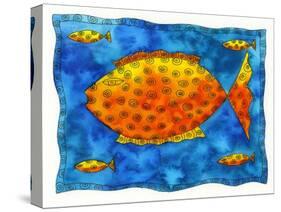 Fat Fish, 2006-Julie Nicholls-Stretched Canvas