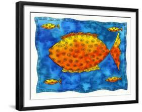 Fat Fish, 2006-Julie Nicholls-Framed Giclee Print