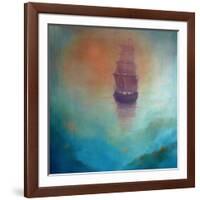 Fata Morgana (ghost ship), 2020 (oil on canvas)-Lee Campbell-Framed Giclee Print