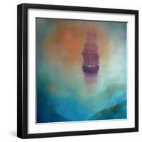 Fata Morgana (ghost ship), 2020 (oil on canvas)-Lee Campbell-Framed Giclee Print