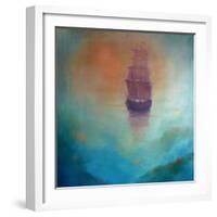 Fata Morgana (ghost ship), 2020 (oil on canvas)-Lee Campbell-Framed Giclee Print