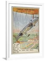 Fatal Accident of the Aeronauts Bradsky and Morin, Paris, 1902-null-Framed Giclee Print