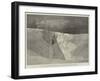 Fatal Accident on Mont Blanc, Searching for the Bodies of Herr Rothe and His Guide-null-Framed Giclee Print