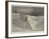 Fatal Accident on Mont Blanc, Searching for the Bodies of Herr Rothe and His Guide-null-Framed Giclee Print