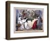 Fatal Effects of Gluttony, a Lord Mayor's Day Night Mare, 1830-null-Framed Giclee Print