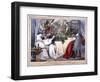 Fatal Effects of Gluttony, a Lord Mayor's Day Night Mare, 1830-null-Framed Giclee Print