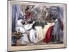 Fatal Effects of Gluttony, a Lord Mayor's Day Night Mare, 1830-null-Mounted Giclee Print