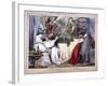 Fatal Effects of Gluttony, a Lord Mayor's Day Night Mare, 1830-null-Framed Giclee Print