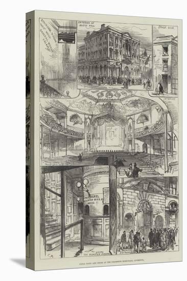 Fatal Panic and Crush at the Colosseum Music-Hall, Liverpool-Charles Robinson-Stretched Canvas