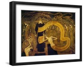 Fatalite. Watercolour (1893).-Jan Toorop-Framed Giclee Print