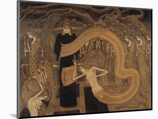 Fatality, 1893-Jan Theodore Toorop-Mounted Giclee Print