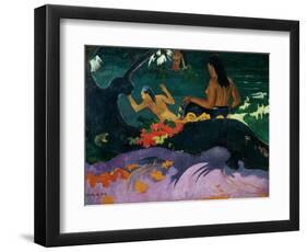 Fatata Te Miti, 1892-Paul Gauguin-Framed Giclee Print