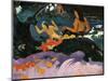 Fatata Te Miti (By the Sea), 1892-Paul Gauguin-Mounted Giclee Print