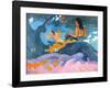 Fatata Te Miti-Paul Gauguin-Framed Art Print