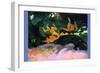 Fatata Te Miti-Paul Gauguin-Framed Art Print