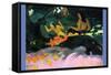 Fatata Te Miti-Paul Gauguin-Framed Stretched Canvas