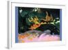 Fatata Te Miti-Paul Gauguin-Framed Art Print