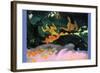 Fatata Te Miti-Paul Gauguin-Framed Art Print